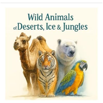 Wild Animals of Deserts, Ice and Jungles
