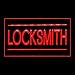 190196 Locksmith 24 Hours Key Service Repair Tool Shop Store Open Display LED Light Neon Sign (12