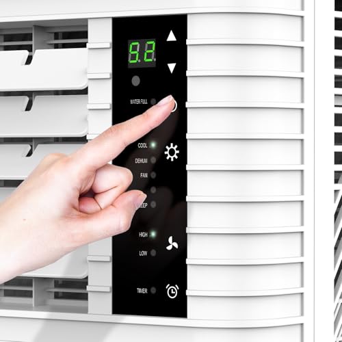 Image of Antarctic Star Portable Air Conditioners 8,000 BTU, Small Portable AC with Cooling, Fan, Dehumidifier Function, 24H Timer, Cooling up to 350 Sq.Ft. Window Kit Panel, 62ºF and 86ºF Temperature Range