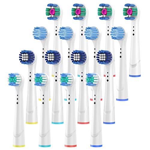 Recambios cepillo compatible oral b,cabezal de cepillo de dieepillosntes eléctrico,estándar,blancas,sensibles,limpieza depillo de dientes