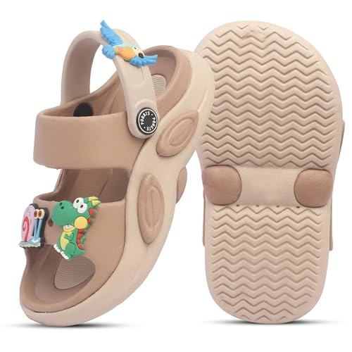 Image of Foot Trends Soft EVA Kids Sandals | Lightweight with Adjustable Strap | Soft Cushioning Sandals for Kids Boys and Girls