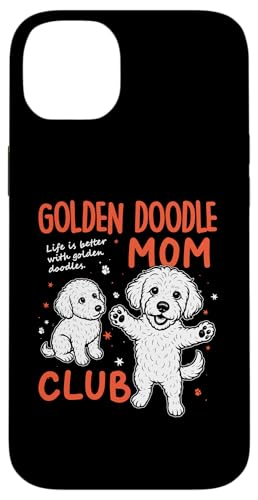Golden Doodle Mom Club Goldendoodle Dog Mom ��̓� �X�}�z�P�[�X iPhone 14 Plus �p