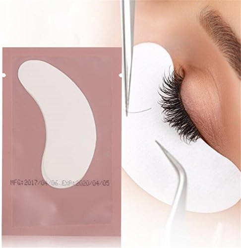 Eye Gel Patches,Under Eye Pads Lint Free Lash Extension Eye Gel Patches for Eyelash Extension Eye Mask Beauty Tool (100)
