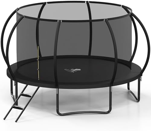 8FT 10 FT 12FT 14FT 16FT Trampolines Outdoor with Enclosure Net and Ladder