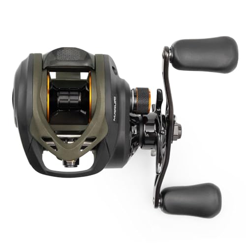 Carretilha Maruri Attack LH Preta Drag 5kg Esquerda