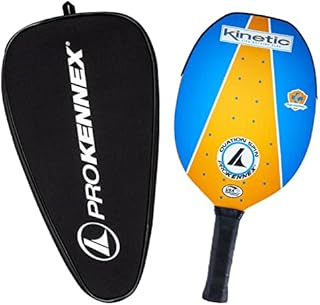 PROKENNEX Ovation Spin with Paddle Cover - Pickleball Paddle with Graphite Inlay and Textured Surface - Comfort Pro Grip - USAPA Approved