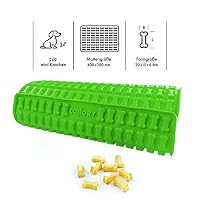 Collory® Mini Knochen (2cm) Silikon Backmatte, Backform für mini DIY Hundekekse und Leckerlis, Knochenbackform, Pralinenform, Antihaftend und Lebensmittelecht (BPA-Frei) – Ansicht 2