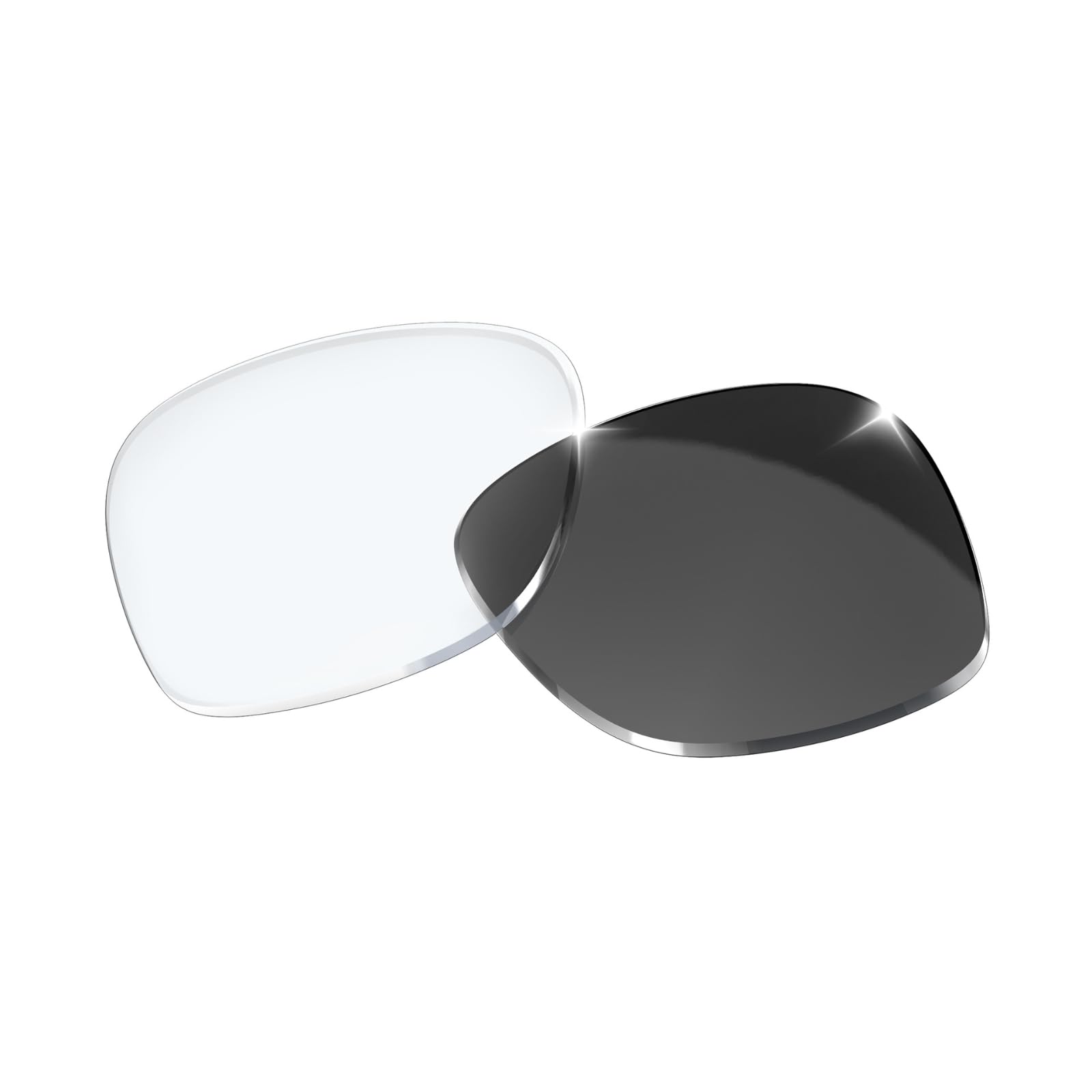 Lentes de repuesto compatibles con Ray-ban Wayfarer Meta RW4006 (Gen1) y RW4012 50 mm (Gen2), protección UV400, transición interior y exterior (lentes que cambian de color)