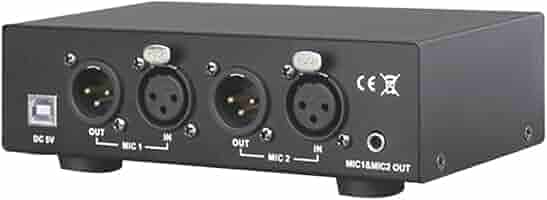 Alimentazione Phantom USB 48V Per Microfoni A Condensatore - Doppia Uscita, Qualità Audio Professionale - Foto 7