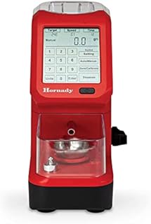 Hornady Auto Charge Pro Powder Measure - Precise Powder Measuring and Dispensing, Accurate to 0.1 Gain - Features Customizable Trickle Speeds, Back-Lit Touch Screen and Built-in Bubble Level