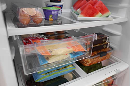 Winia 18 Cu. Ft. Top Freezer Refrigerator With Icemaker - Stainless Steel #TOP6