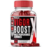 Vigor Boost X Gummies, VigorBoostX Gummys Supplement Advanced Maximum Strength Formula, Premium Natural Ingredients Performance Blend Vitamins for Energy, Health Support, Overall Wellness (60 gummies)