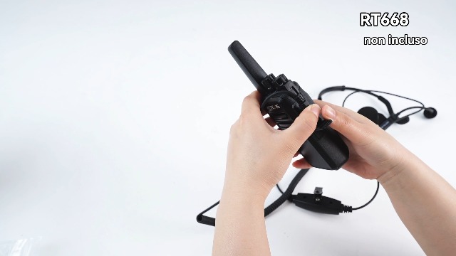 Cuffie Insonorizzanti Militari Con Interruttore Rotondo PTT (Push-to - Foto 2