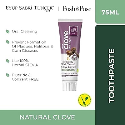 Eyup Sabri Tuncer-EST1923-Toothpaste Series (Natural Clove Oil, 75ml)