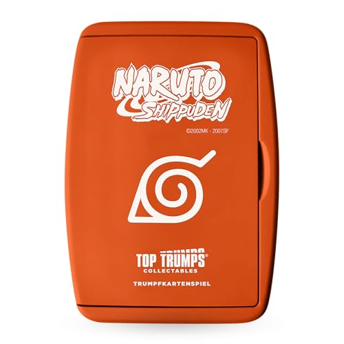 Top Trumps- Naruto Uzumaki Juego de Cartas de Triunfo, Color Naranja (Winning Moves WIN58568)