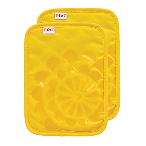 T-Fal Textiles 97162 Pot Holder, 2 Pack, Lemon #TOP6
