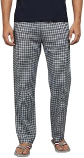 DIGITAL SHOPEE Men's Cotton Premium Checkered Pajama, Casual Loungewear, Comfortable Sleepwear Price In India