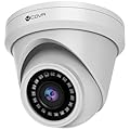 4COVR 4K PoE Security IP Camera Outdoor IP67, 8MP UHD Wired Surveillance Dome Camera with Smart Human/Vehicle Detection, 110° Wide View Angle 2.8mm Lens, 18Pcs IR LED HD 100ft Night Vision, LY97AX8MA