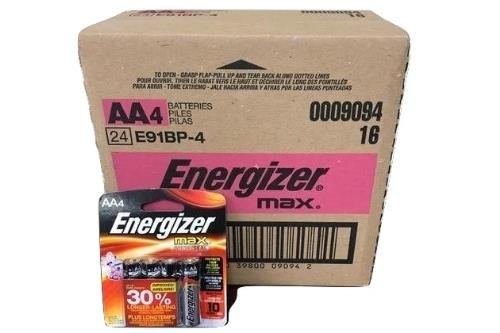 Energizer AA Batteries Max Double A Battery Alkaline 4 Count