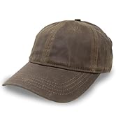 Waxed Canvas Hat – Adjustable Unstructured Cap for Men & Women