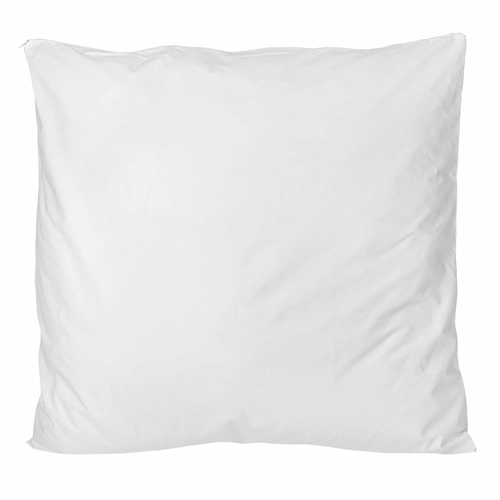 Oreiller Percale 100% Coton - Lot De 2 - 60x60 Cm - Gonflant - Confort