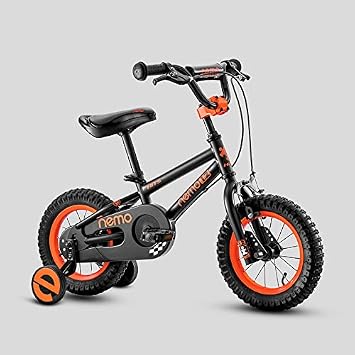 ROCKBROS NEMO12 Nemo Kids' Bicycle, Kids' Bike, 12 Inch, Handbrake Model for Little Kids to Drive, Perfect for Boys and Girls, 2 Years, 3 Years, 4 Years Old
