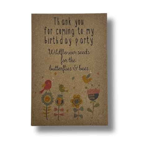 20 Eco-Friendly Wildflower Seed Packets Cover