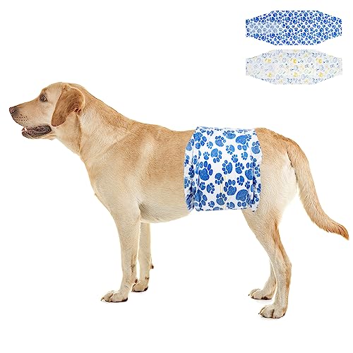 Dono Couches pour Chiens Mâles,20 pièces,Couches pour Chiens,Couche Chien Male...