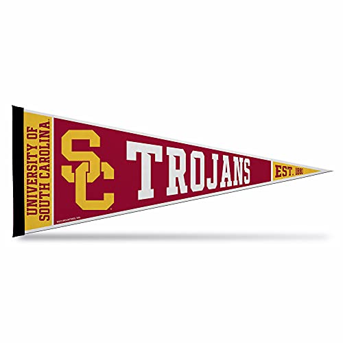 Image of Rico Industries NCAA Exclusive 12 inch x 30 inch Felt Wall Decor Pennant - Great for Home /Bed Room /Man Cave Decor