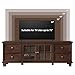 SAVOR LIFE Farmhouse TV Stand and Coffee Table Set 4, Rustic Wood Living Room Table Set with TV Console, Center Table, End Table Set of 2 for Living Room, Walnut