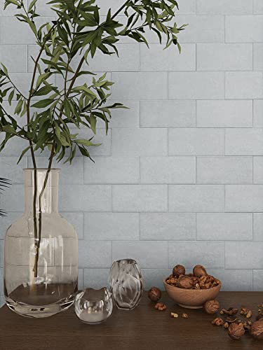 Colamo Luxury 10 Sheet Gray White Peel And Stick Large Subway Tile Faux Stone Tile For Kitchen Wall Backsplash,Rv Self Stick Tiles For Bathroom Accent Wall, Stick On 12”X12” Adhesive Mosaic Wall Tiles #TOP5
