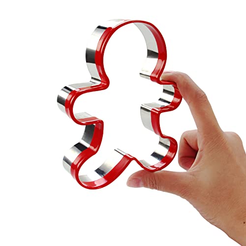 Surgehai Cookie Cutters Set Of 3, Gingerbread Man Cookie Cutter Tools #TOP1