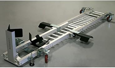 CONDOR Motorcycle Garage Dolly/Trailer Stand with Height Assist Footrests