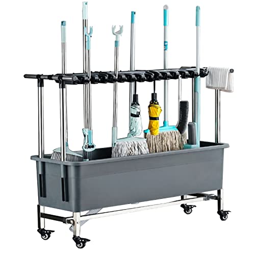 SBCGFY Mobile Utility Sink Laundry Tub for Laundry Room,Garage Washing Station, Slop Sink Large Free Standing Wash Station