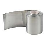 1pc Zinc Foil Sheet - 0.8mm Thick Zinc Zn Plate for Hardware Parts and Industrial Applications(200mm)