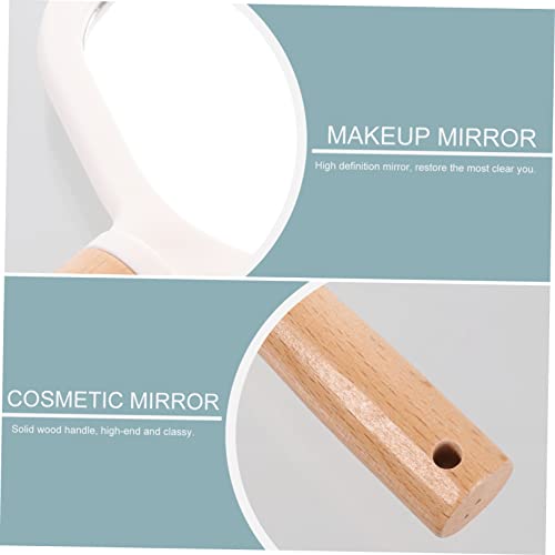 Holibanna 1 Unidade Espelho De Mão Espelho De Viagem Lidar Com Espelho Espelhos Antigos Espelho De M