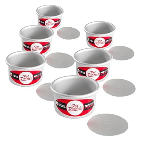 Fat Daddio's 6-Piece Cheesecake Pans Cover