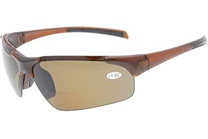 Eyekepper TR90 Unbreakable Sports Half-Rimless Bifocal Sunglasses