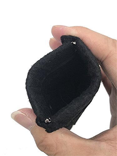 VIEEL 2 Pack Mens Pocket Square & Card Holder Handkerchief Pocket Square Holder