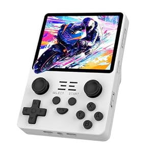 XiFanHo RGB20S Handheld Spielekonsole, RK3326 Quad-Core Retro Konsole mit Open Source Linux, 16GB+64GB Dual-TF, 3,5 Zoll IPS 4:3 IPS, Retro Spielekonsole RGB20S 3500mAh