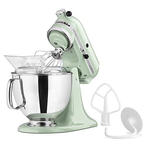 Kitchenaid Ksm150Pspt Artisan Series 5-Qt. Stand Mixer With Pouring Shield - Pistachio #TOP1