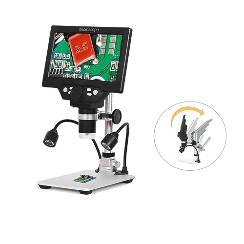 Microscope numérique 7 pouces pour examiner vos circuits et collections