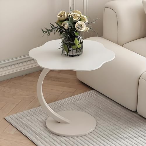Mesa de centro moderna en forma de flor para desayunar en el sofá cómodamente 2