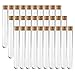 Temedon 30pcs Glass Test Tubes
