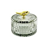 botes cocina almacenaje Jar de vidrio Lindo mini joyería de almacenamiento cosmético Candelador de almacenamiento de almacenamiento for el tanque de almacenamiento for el hogar Caja transparente