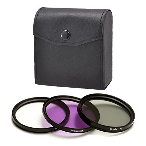 Ultrapro 34Mm Digital High-Resolution Filter Kit (Uv, Cpl, Fld) With Deluxe Filter Carry Case For Select Canon Camcorders. Also Includes: Cleaning Kit, Lcd Screen Protector, Mini Tripod #TOP4