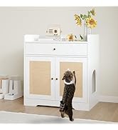 Amazon.co.jp: DiDuGo 猫 キャット 猫トイレカバー 爪とぎ付き サイド