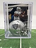 Las Vegas Raiders NFL Helmet Shadowbox w/Davante Adams card