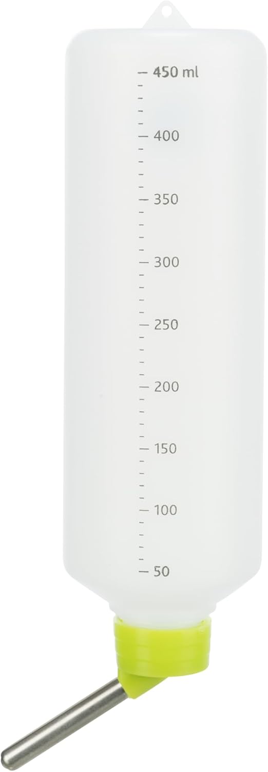 Trixie Water Bottle with Wire Holder, 450 ml