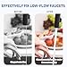 FdcLixuvol 10 Pieces Faucet Aerator Removal Tool, Aerator Wrench Key Set Universal Sink Removal Wrench Tool with 5 Sizes M16.5, M18.5, M21.5, M22.5, M24 for Bathroom Kitchen Faucet Maintenance